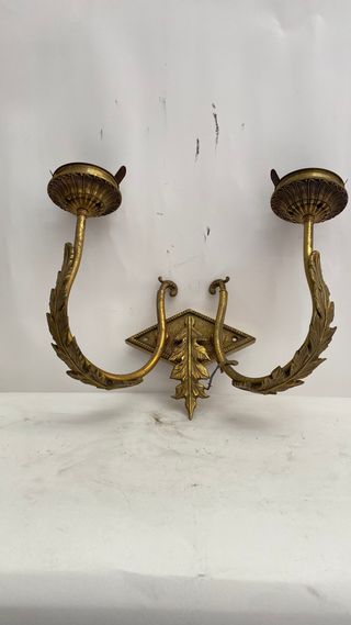 Applique in ottone dorato