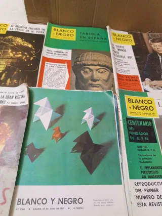 Lote de revistas Blanco y Negro
