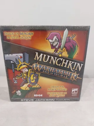 Munchkin Warhammer Age of Sigmar Juego Mesa NUEVO