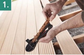 WOLFCRAFT 6971000 - Kit instalación tarima