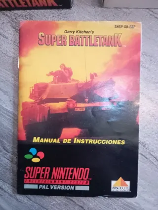 Super Battletank SNES PAL Version