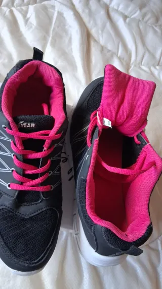 Scarpe da ginnastica Goodyear donna nere rosa