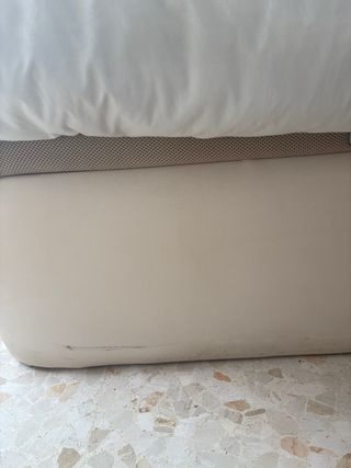 Canapé 135x190cm en polipiel con colchón