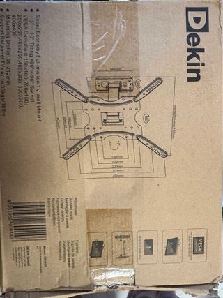 Soporte TV Dekin Full-motion Inclinable Giratorio