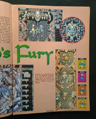 Revista videojuegis Mega Force  Nº 5. Sega. 1992.