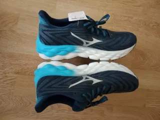 Zapatillas Running Mizuno Talla 44 Azul/Blanco