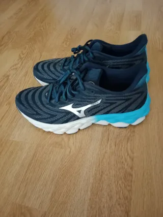 Zapatillas Running Mizuno Talla 44 Azul/Blanco