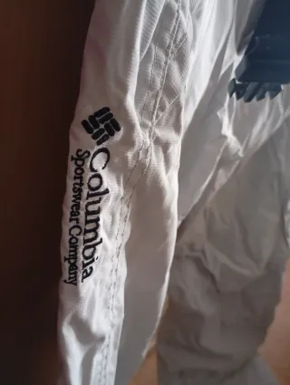 Pantalón Columbia esquí beige