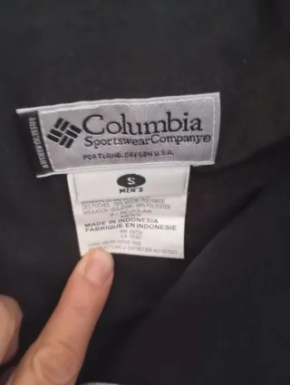 Pantalón Columbia esquí beige