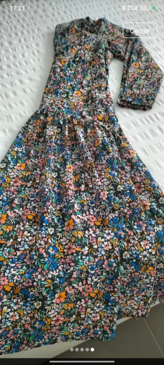 Vestido largo Sfera estampado floral