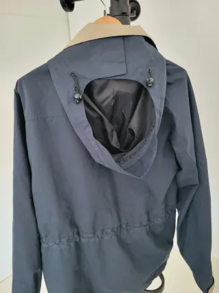 Cortavientos Hombre Talla XL Azul Beige