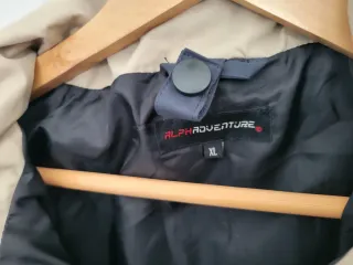 Cortavientos Hombre Talla XL Azul Beige