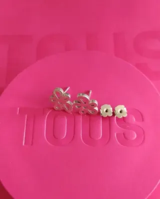 Pendientes Tous Flor Plata