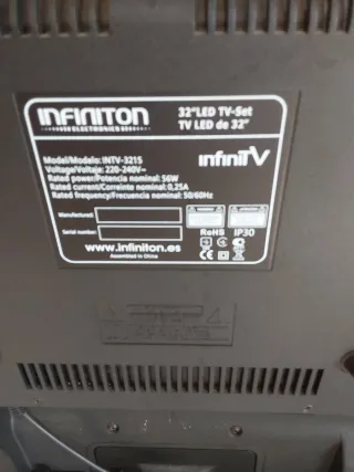 TV Infiniton 40 pulgadas