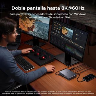 Stazione di docking UGREEN Thunderbolt 5