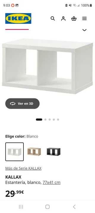 Kallax. Mueble kallax con puerta y tablero