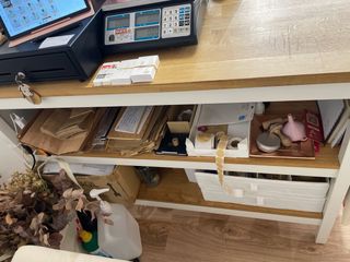 Isla cocina IKEA TORNVIKEN Hueso/Roble