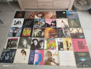 Lote Vinilos Antiguos Dance, Pop Rock