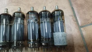 Lotto 7 Valvole PL504 Termoionica Vintage Stock