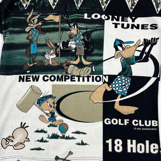 Camisa Polo Looney Tunes Golf 18 Holes