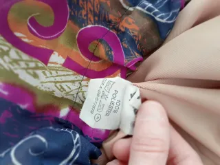 Falda plisada multicolor talla 40/42