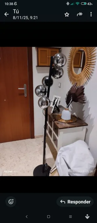 Lámpara de salón moderna