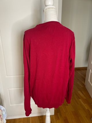 Jersey Cortefiel rombos algodón