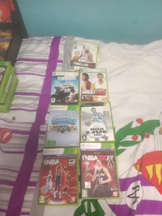 Pack 7 Videojuegos Xbox 360 NBA