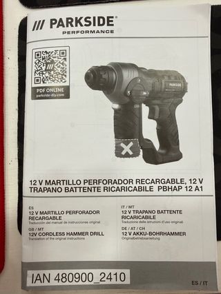 Set Valigetta Trapano Battente Ricaricabile