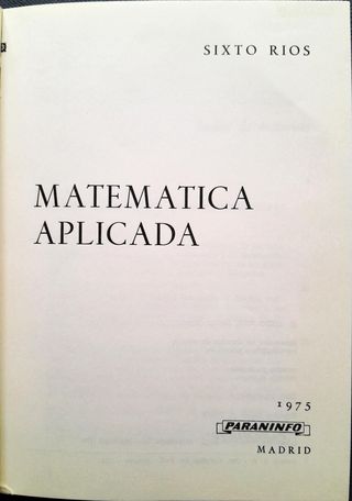 Matematica Aplicada