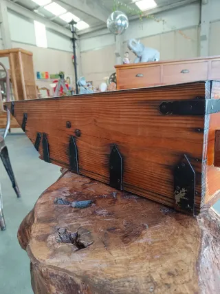 Caja medidor de madera