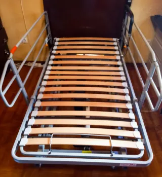 Cama articulada hospitalaria