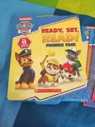 Libros Phonics Patrulla Canina (inglés)