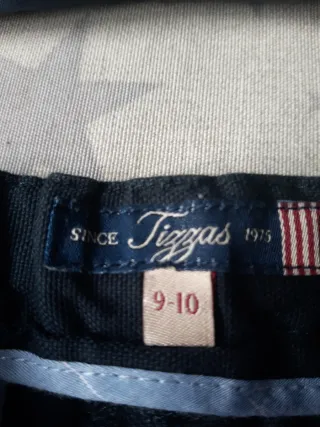 Traje comunión azul y blanco + zapatos Pablosky 35