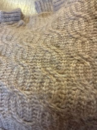 Jersey punto ochos piedra S