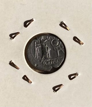 Quinario Romano Plata - Rep. Romana S.I-II ROMA