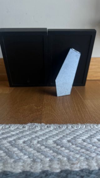 Marco doble fotos negro 10x15 cm