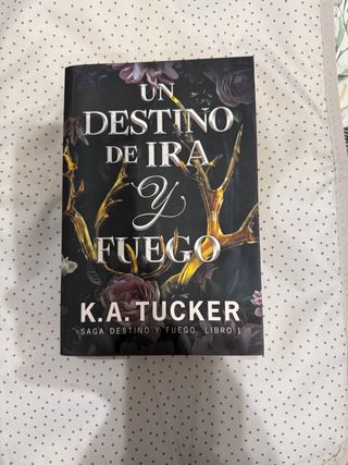 Libro Un destino de ira y fuego