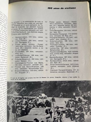 Libro 100 años ciclismo