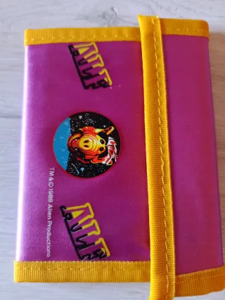 Cartera ALF 80s Morada y Amarilla oferta