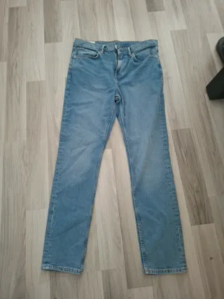 Pantalón vaquero azul hombre