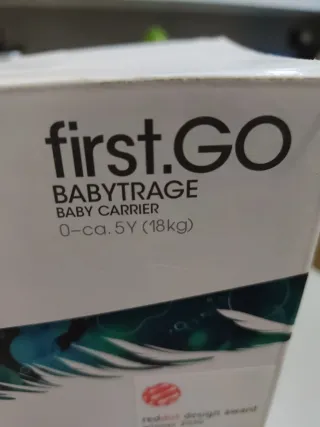 Mochila portabebés Cybex First.GO