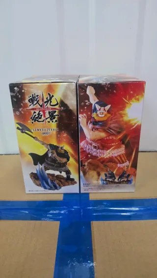 Figuras Brogy y Dorry One Piece Banpresto