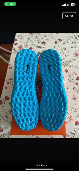 Zapatillas Nike Futbol Multitacos Talla 43