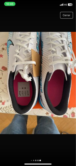 Zapatillas Nike Futbol Multitacos Talla 43