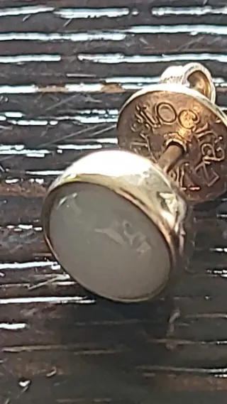 Pendientes Piedra Luna Oro