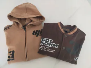 2 felpe bambino Pulse e Got Rhythm