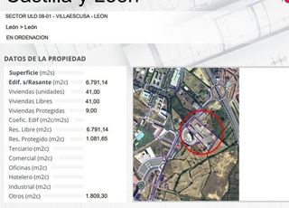 Terreno en venta en San Mamés - La Palomera en León