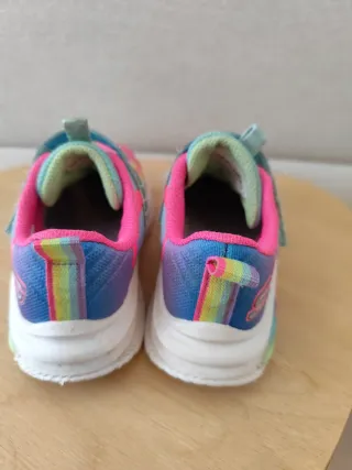 Zapatillas Skechers Rainbow Niña Talla 27
