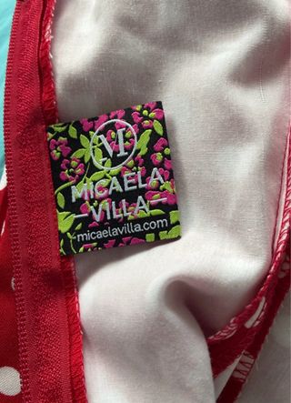 Vestido Flamenca Micaela Villa Rojo Lunares